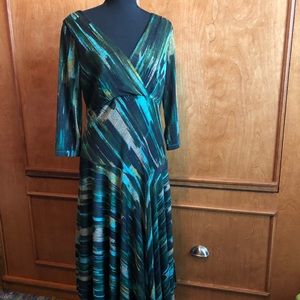 Asymmetrical Fit and Flare Dress